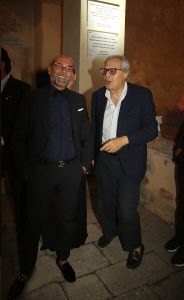 Daniolo Gigante e Vittorio Sgarbi