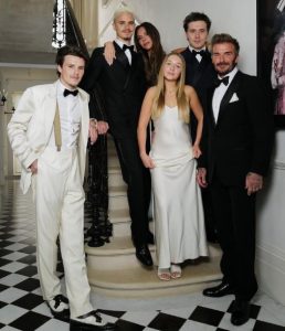 beckham's family (ph ig)