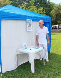 Andrea Ghiringhelli ad Angera per la giornata sport e salute PH IG