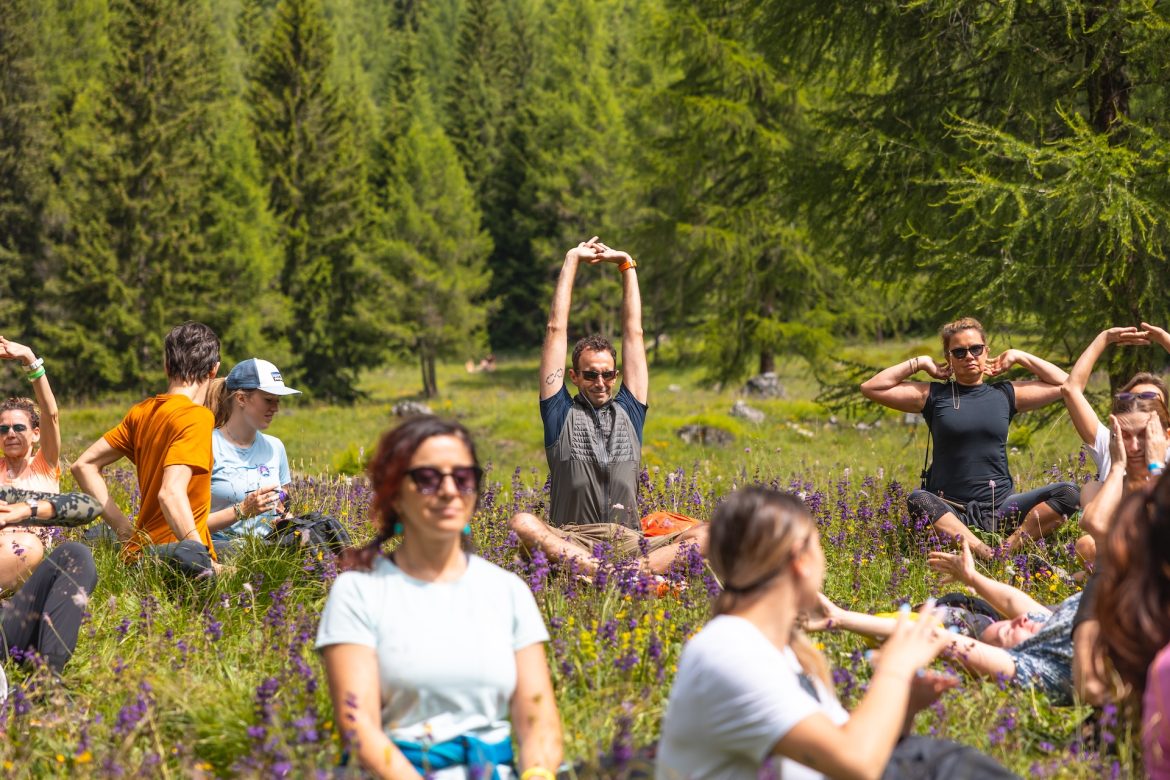 dwf esercizio di respirazione con Mike Maric PH Press