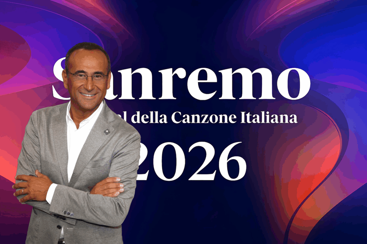 Sanremo 2026 Carlo Conti PH Press