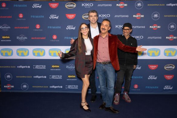 nicola savino, enrico cremonesi, aurora leone e federico basso
