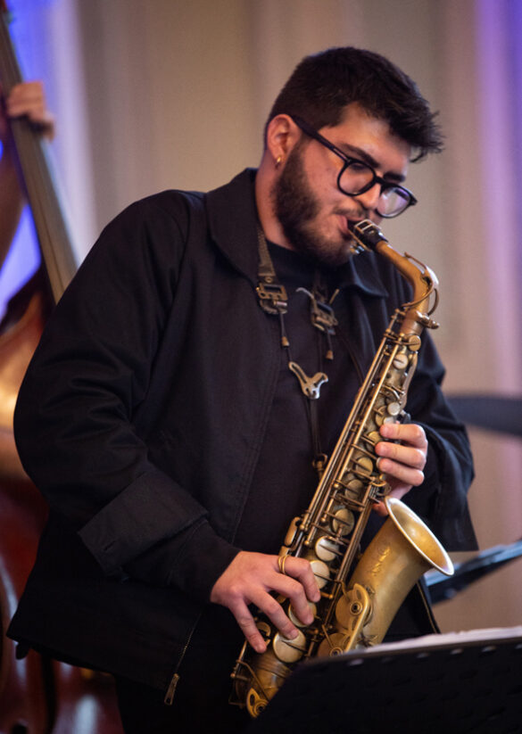 il sassofonista raffaele fiengo © maurizio anderlini