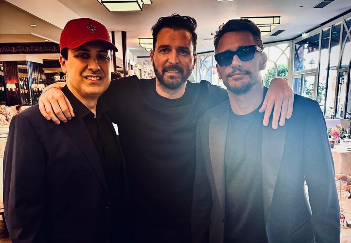 andrea iervolino e james franco ph press