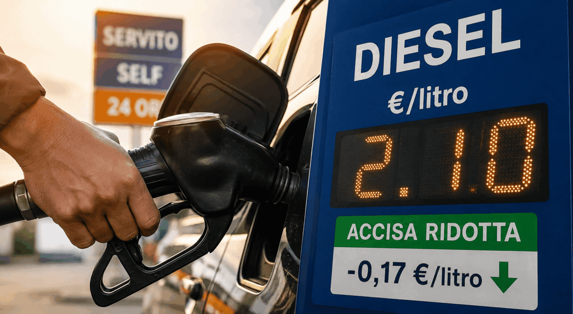 accise gasolio carburanti ph ai